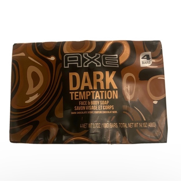 AXE Bath Axe Dark Temptation Face Body Soap 4 Bars Poshmark
